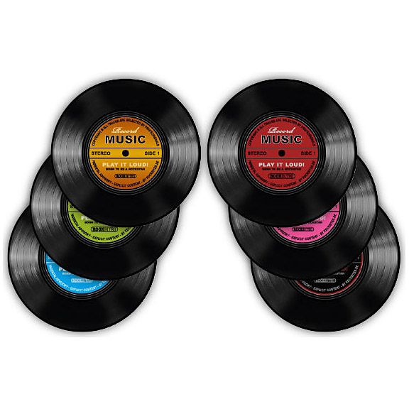  coasters vinyl record