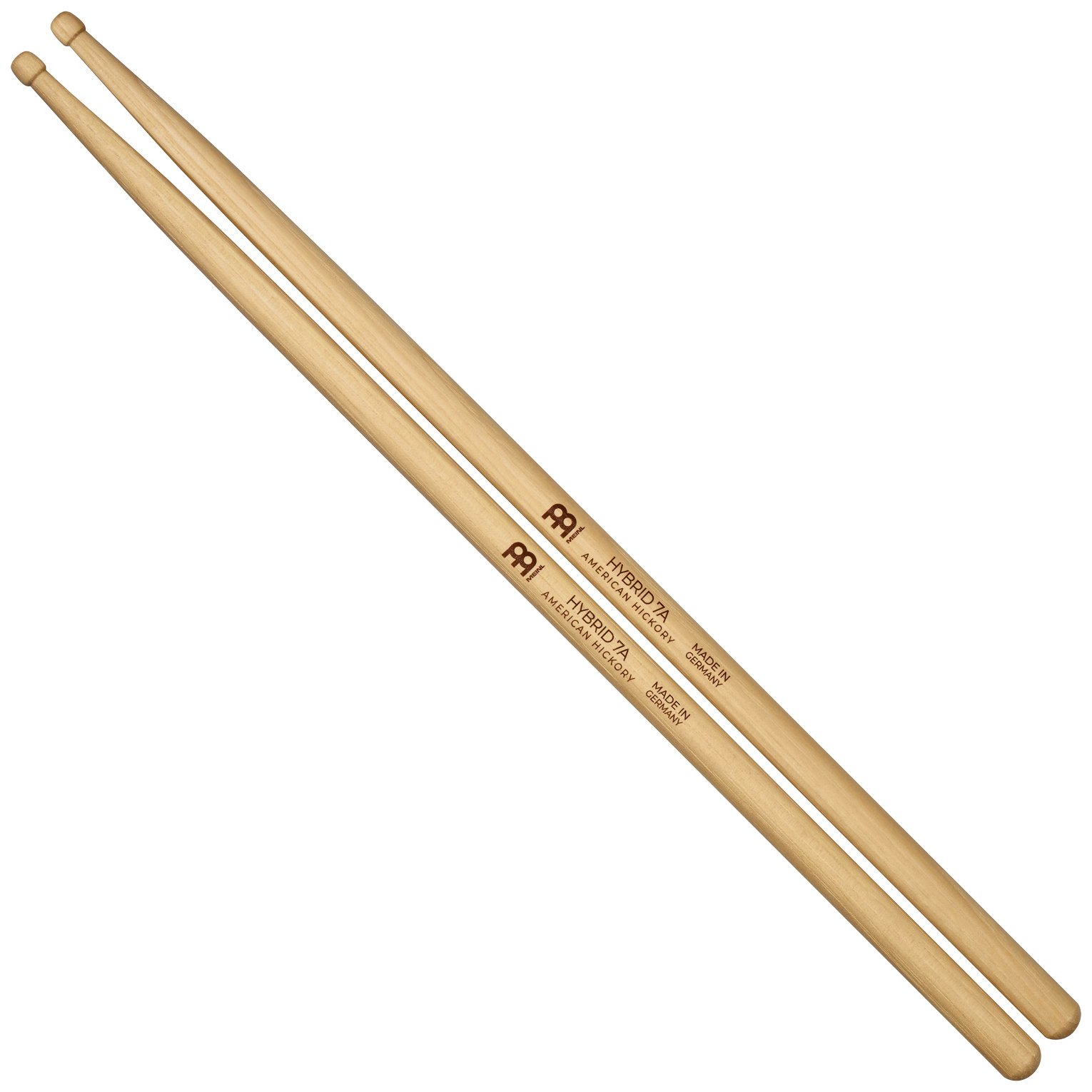 Image of Meinl stick  brush sb105  hybrid 7a drumstick american hickory  10013038 0