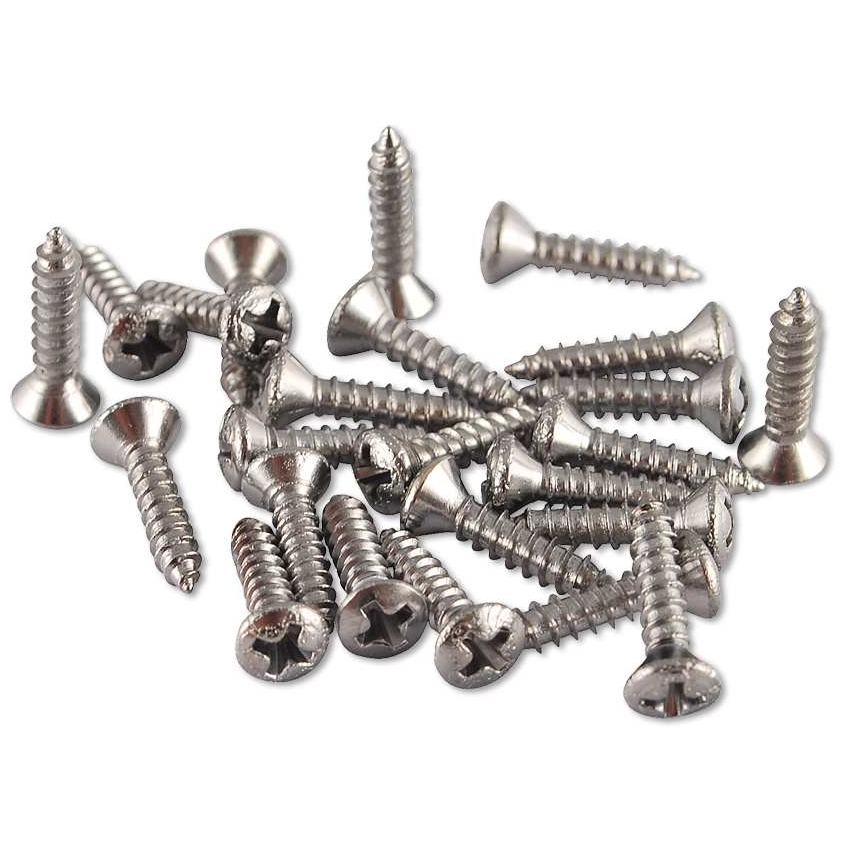 Fender - Fender Pickguard Screws Chrom - 24 Pack