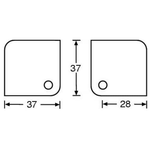 Adam Hall - Adam Hall 4000 - Ecke Quadratisch Klein - 1