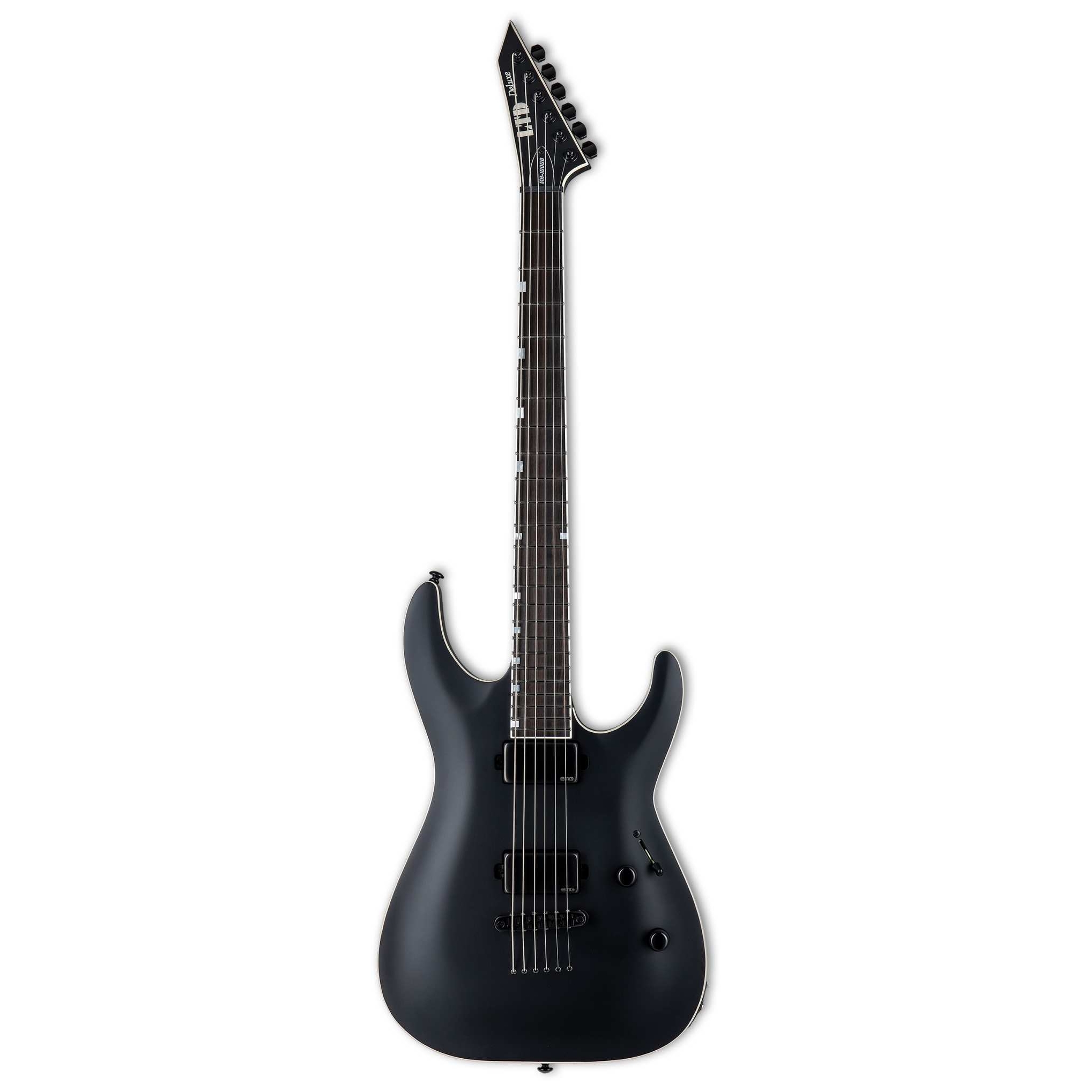 ESP - ESP LTD MH-1000 Baritone Black Satin