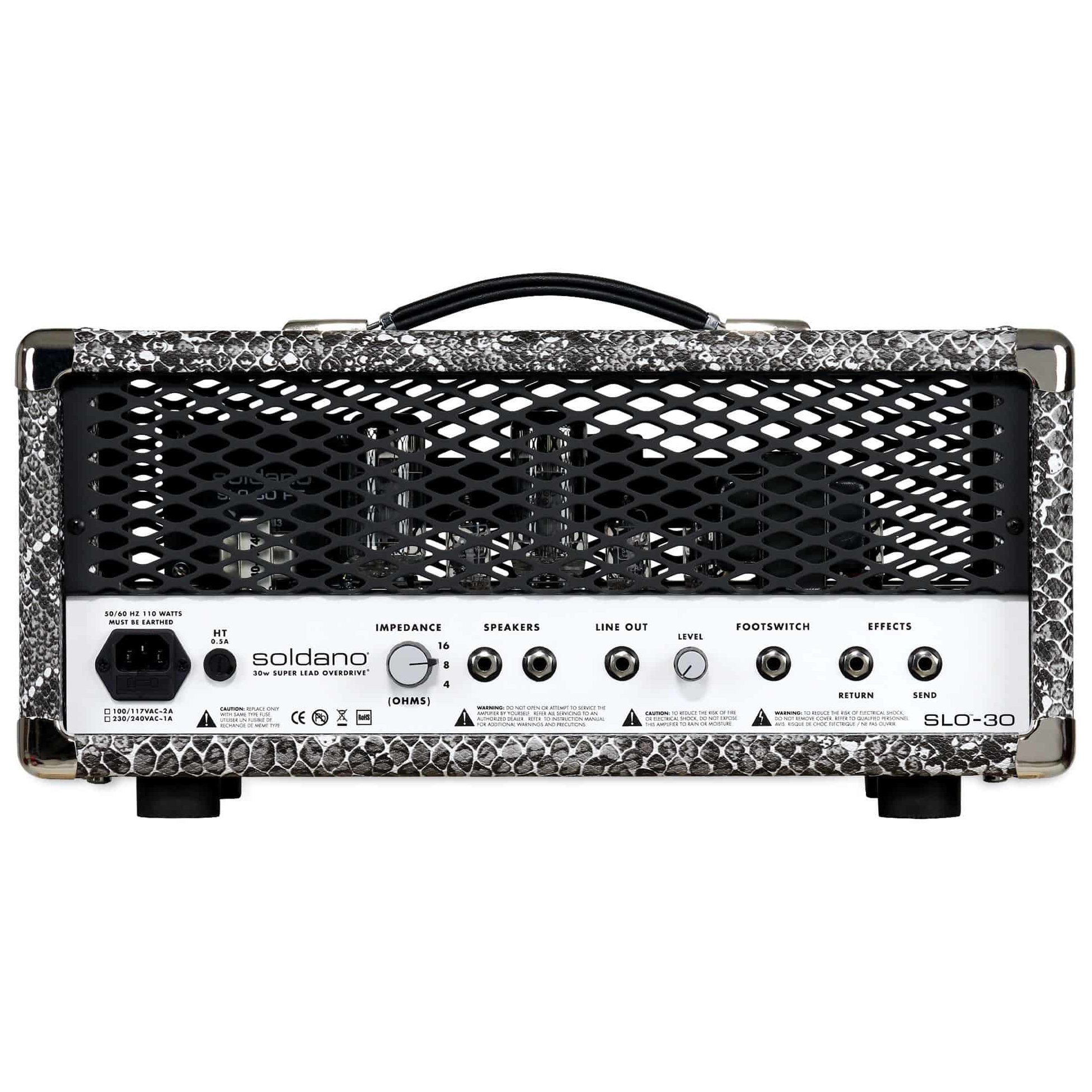Soldano - Soldano SLO-30 Custom Head Snake Skin - 2