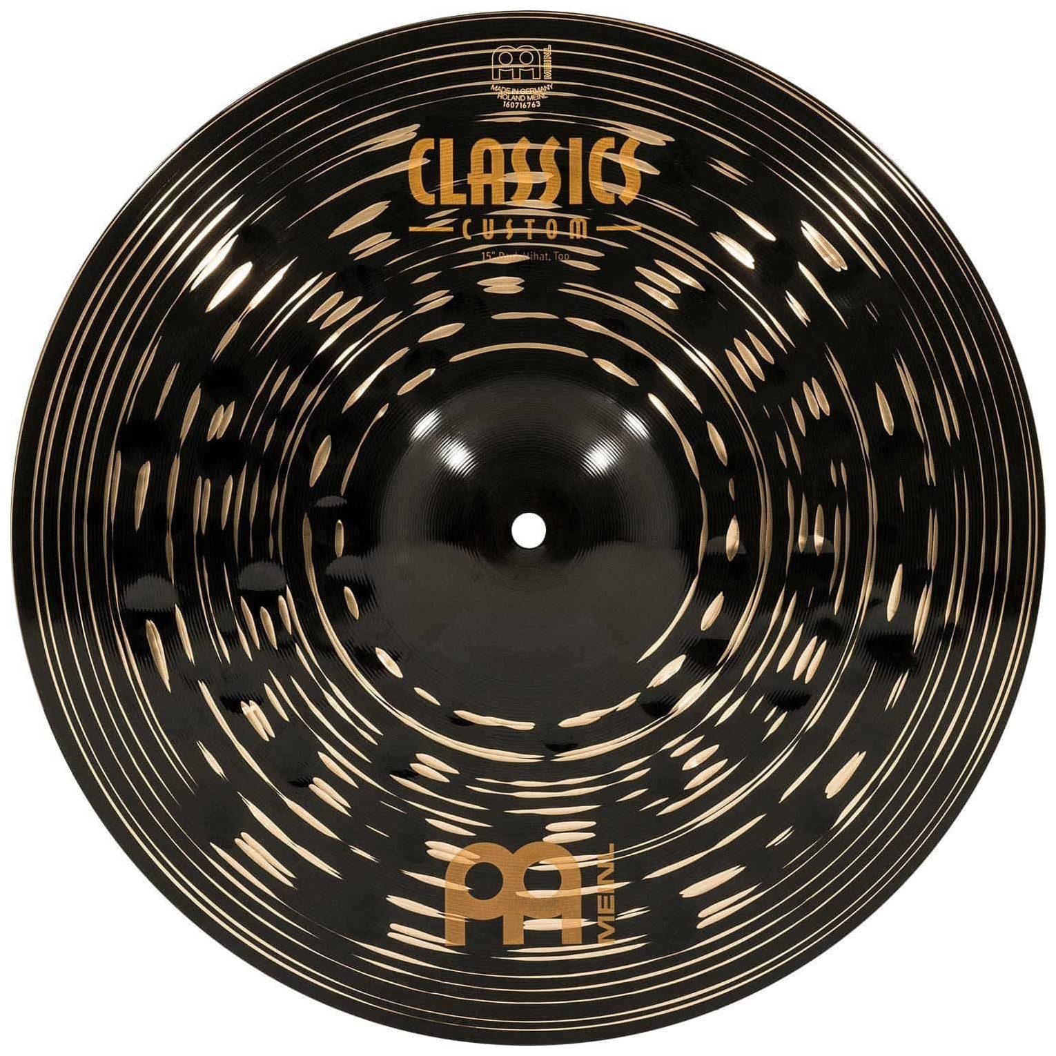 Meinl Cymbals - Meinl Cymbals CC15DAH - 15 Classics Custom Dark Hihat - 4