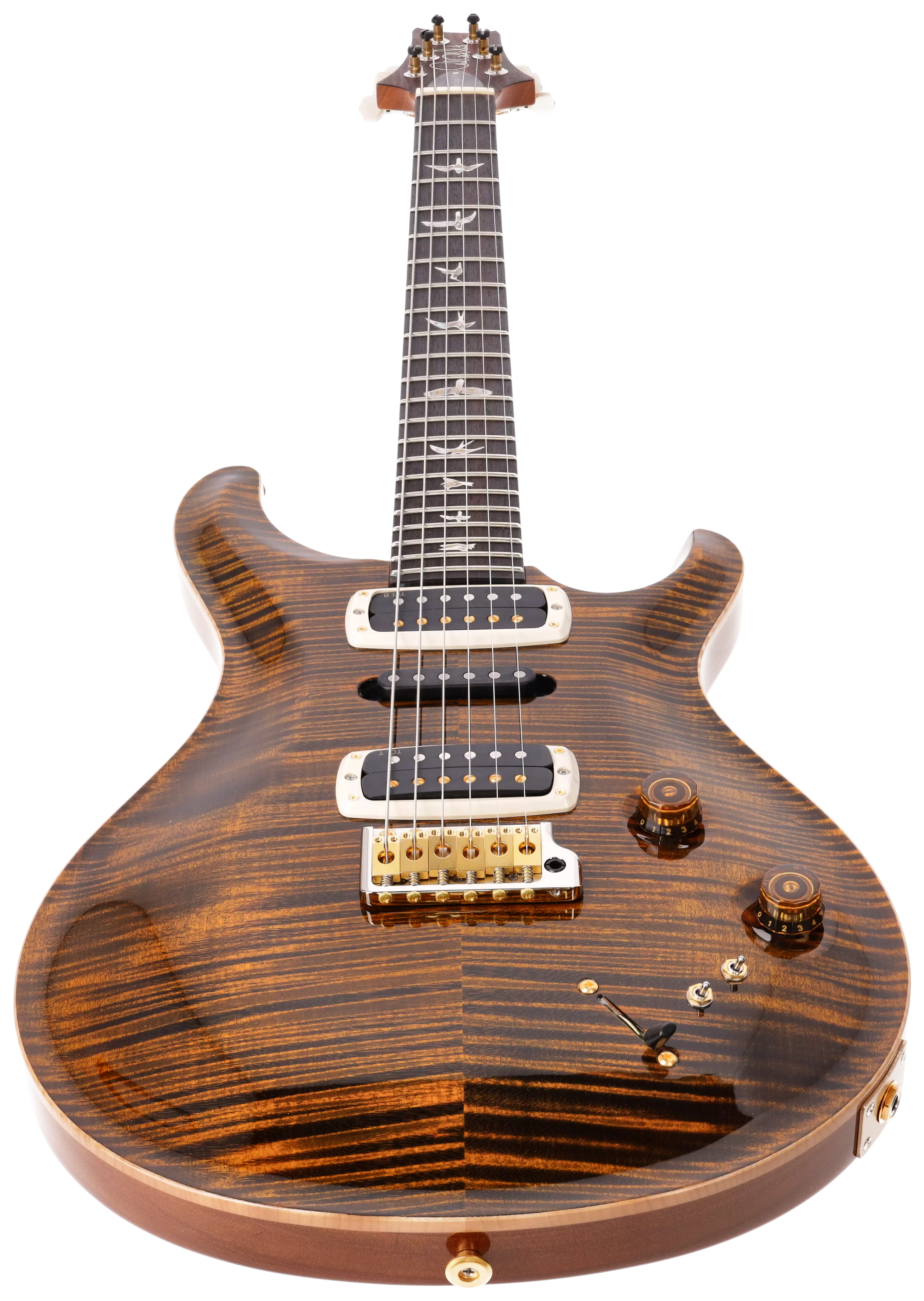 PRS Modern Eagle V Tiger Eye 10 Top #1 3