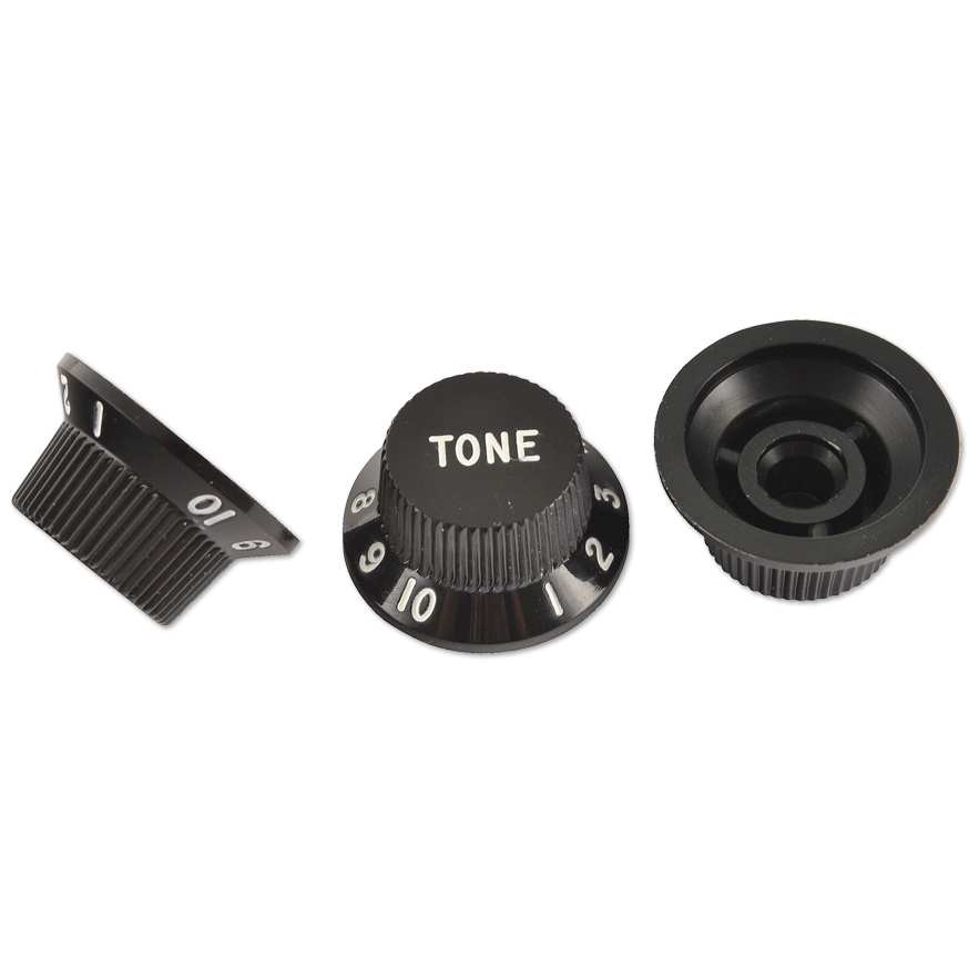 Fender - Fender Knobs Stratocaster Black - 1