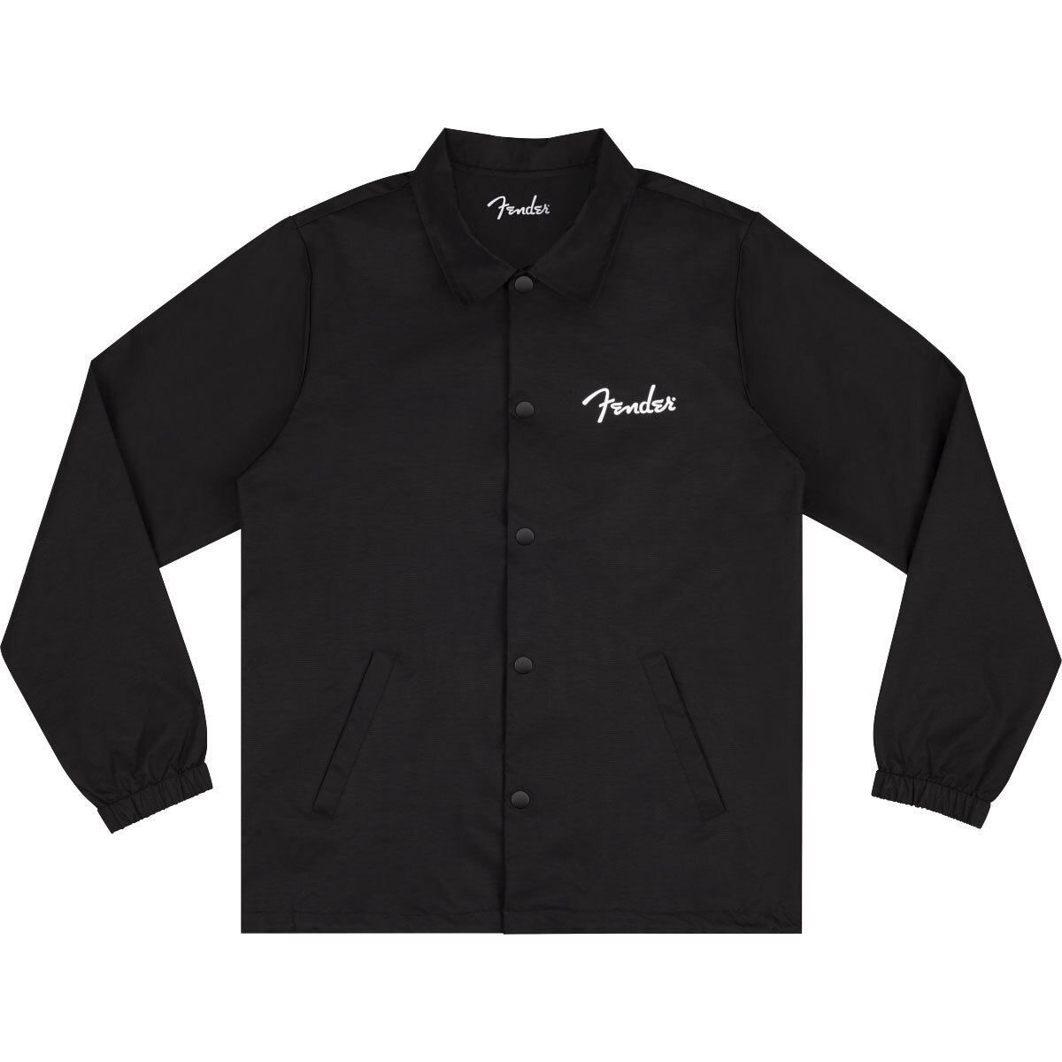 Fender Spaghetti Logo Coaches Jacket Black XL