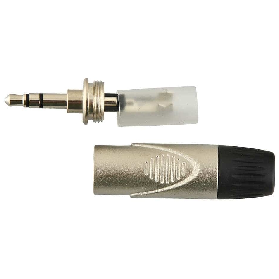 Klang - Klang Klinkenstecker 3,5mm Klinke, male, stereo, gerade, nickel - 2