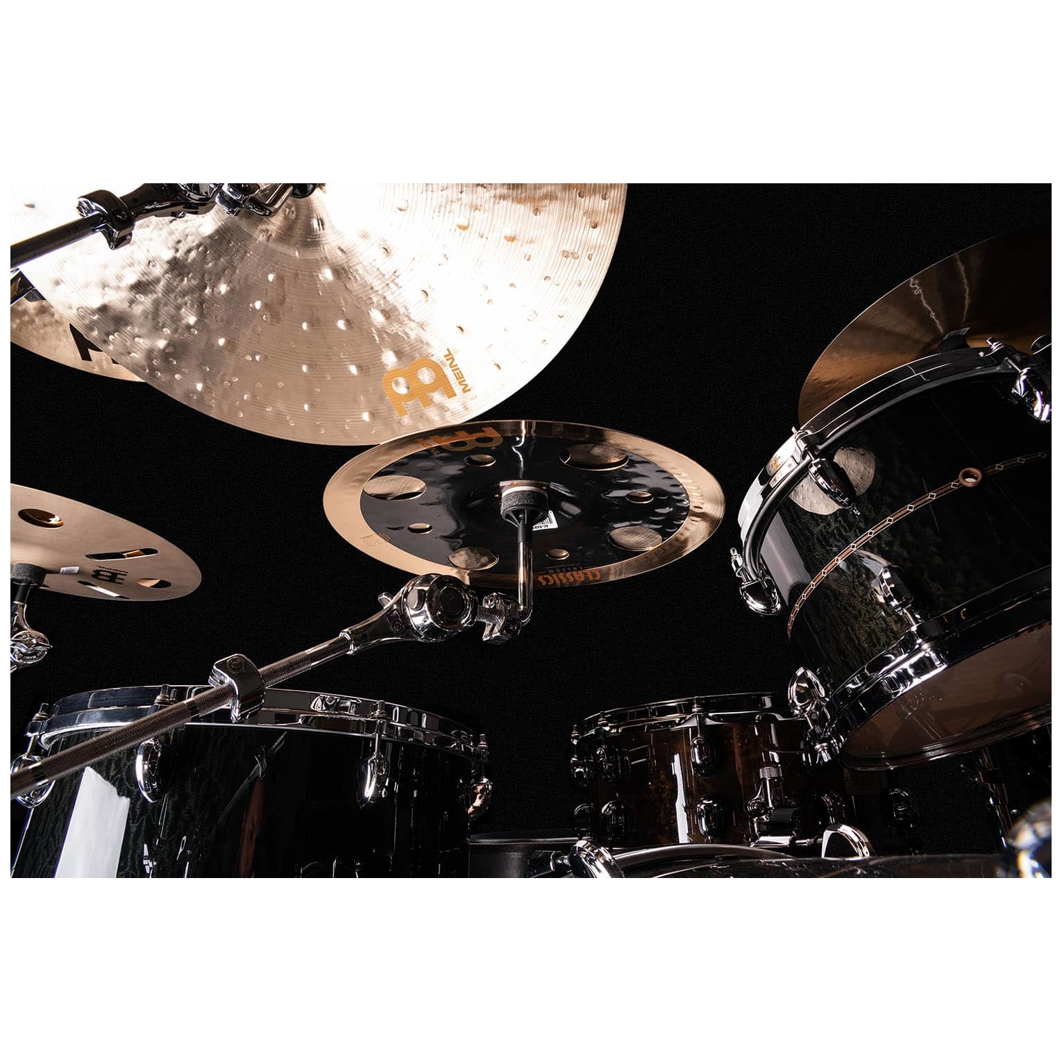 Meinl Cymbals - Meinl Cymbals 10 12 Artist Concept Model Baby Stack - Luke Hol land - 8