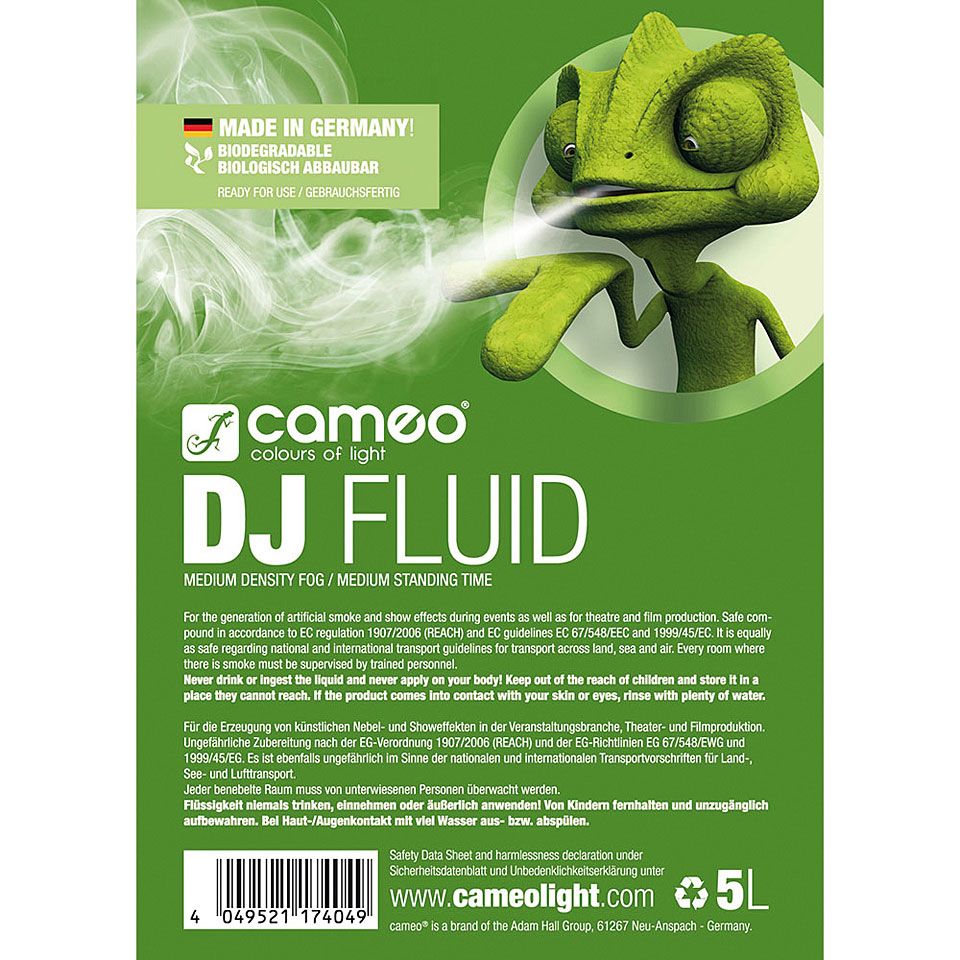 Cameo DJ Fluid 5L 1