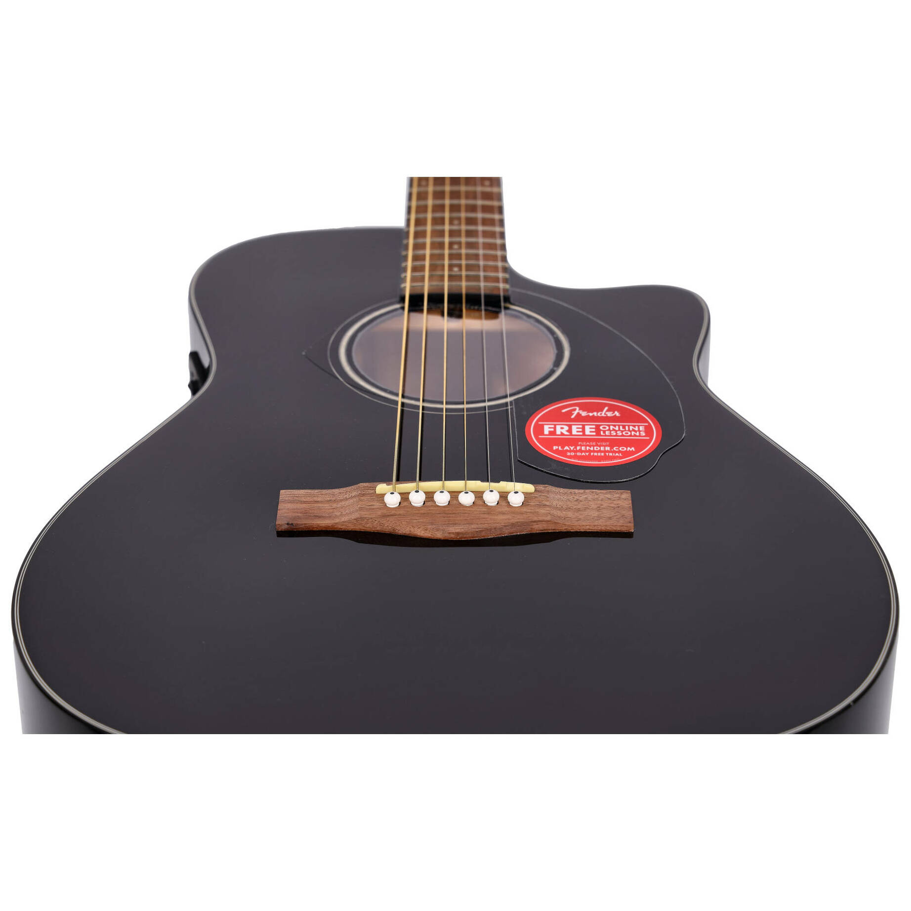 Fender CC-60SCE BK WN 4