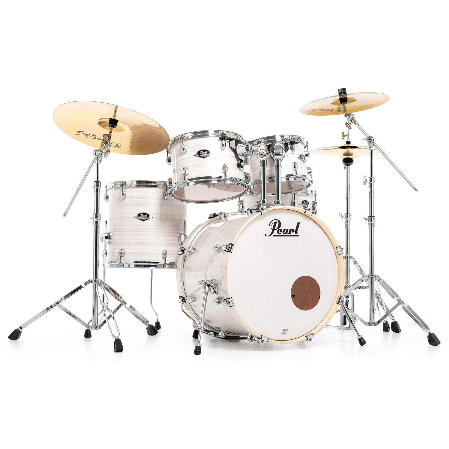 Pearl Export 22" Slipstream White Complete Drumset