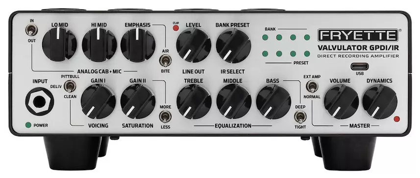 Fryette GP/DI IR Desktop Recording Amplifier 1