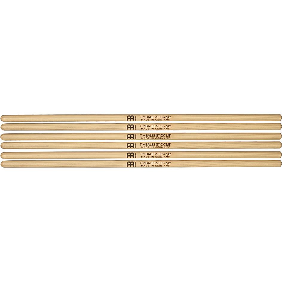 Meinl Cymbals 3 Pairs 3/8" Timbale Sticks