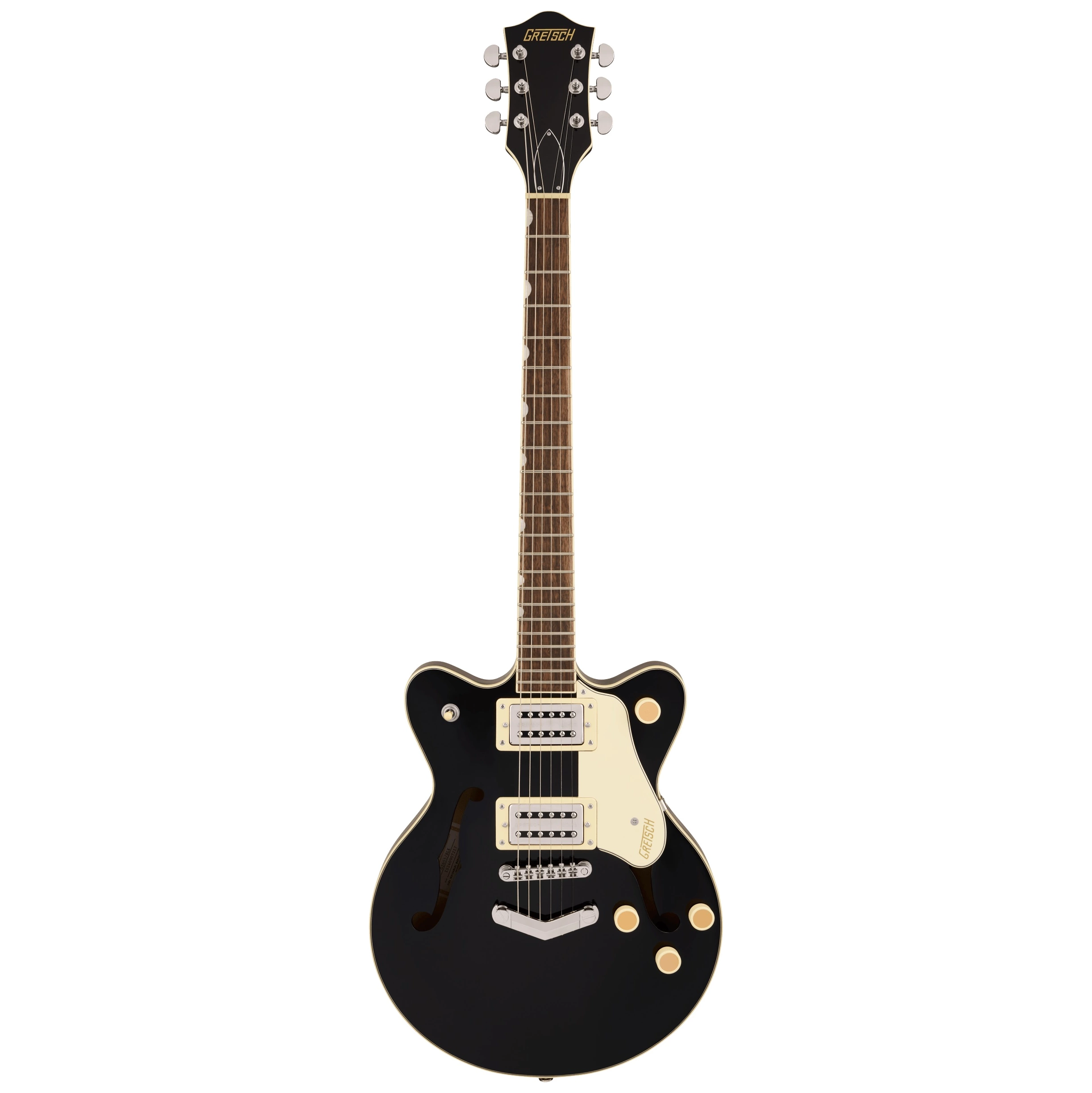 Gretsch G2655 Streamliner Center Block Jr. DC V-Stoptail LRL Black