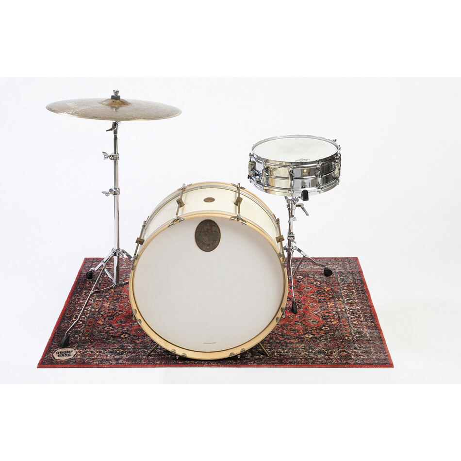 DRUMnBASE 130 x 90 cm Stage Mat Original Red 3