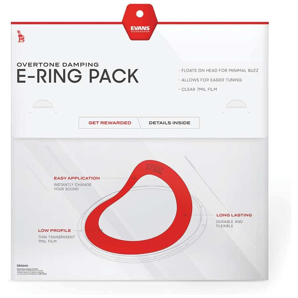 Evans - Evans E14ER2 - E-Ring - 14 x 2 Zoll - 3