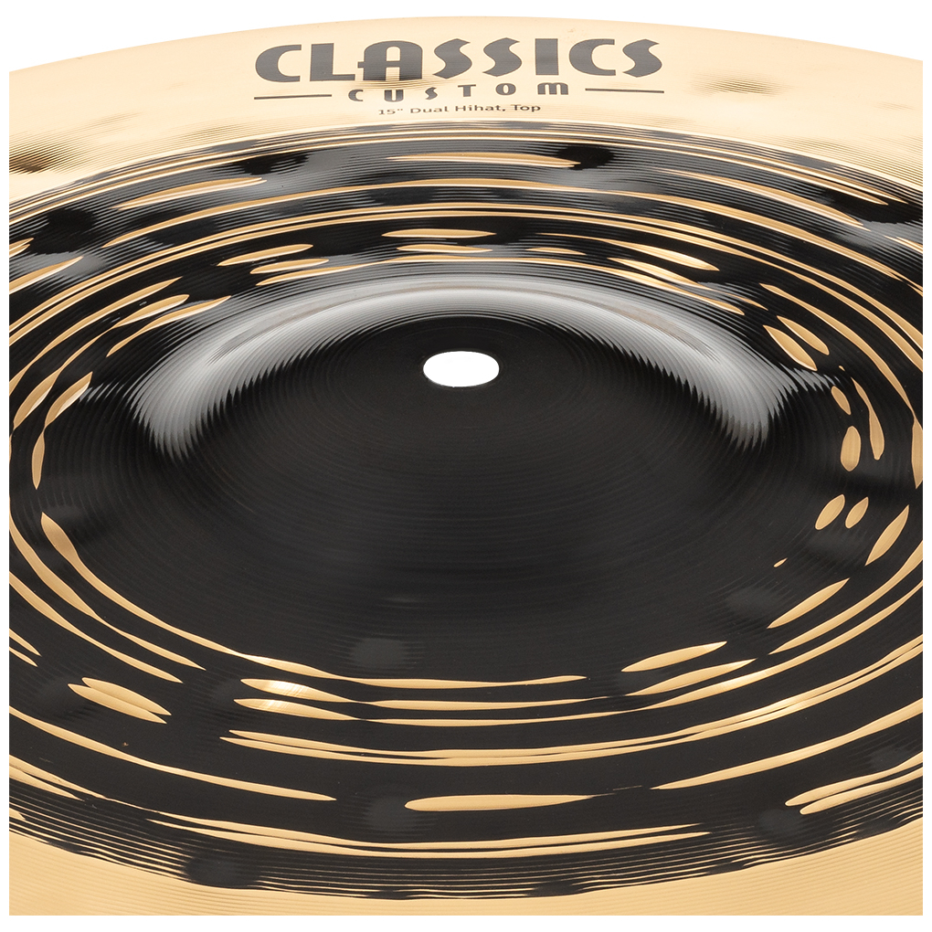Meinl Cymbals - Meinl Cymbals CC15DUH - 15 Classics Custom Dual Hi-Hat - 3