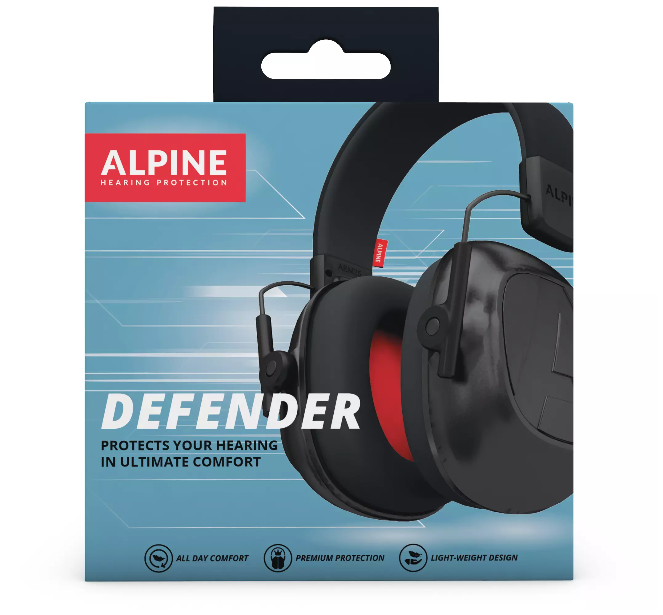 Alpine Hearing Protection Defender Earmuffs 3