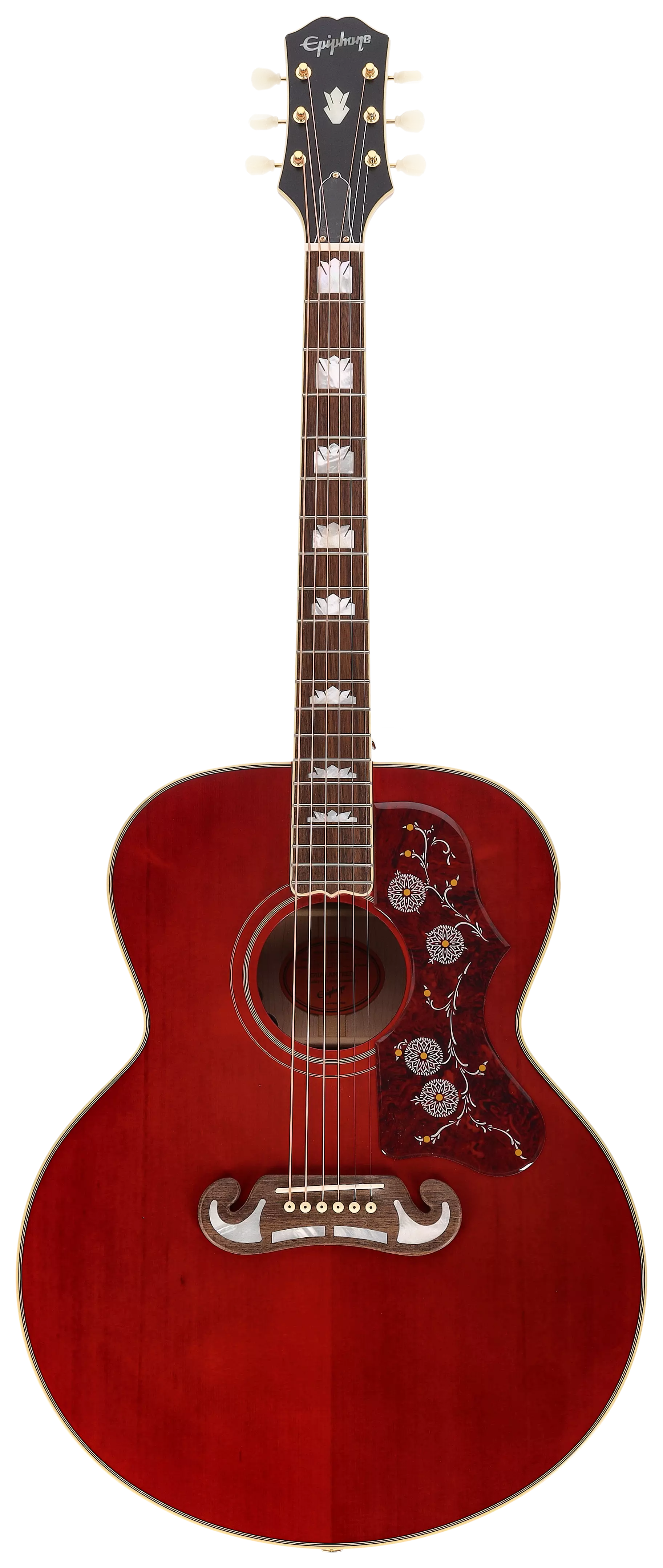 Epiphone J-200 Aged Wine Red