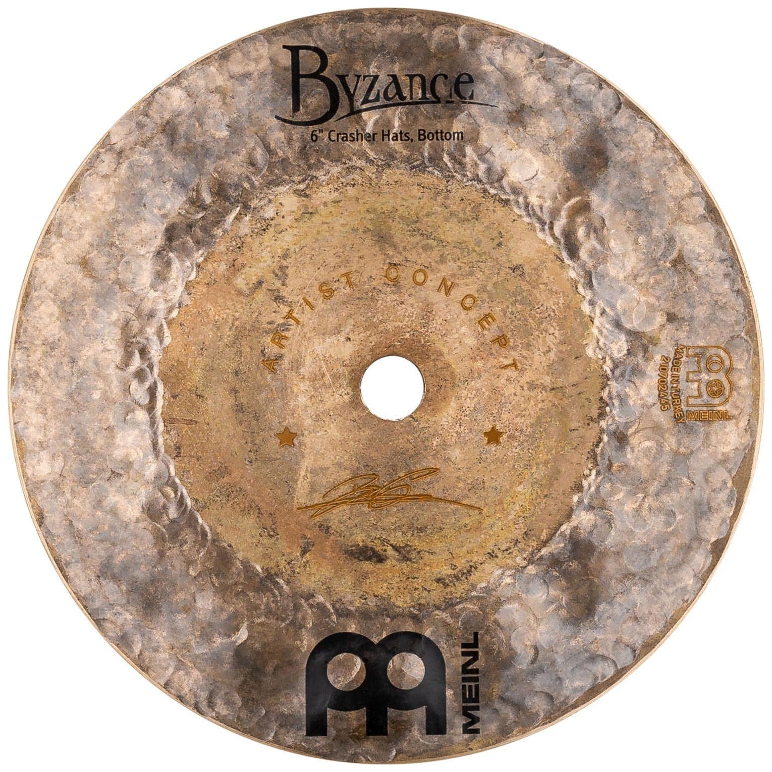 Meinl Cymbals - Meinl Cymbals AC-6CRASHER - 6 6 Artist Concept Crasher Hats - Benny Greb - 10
