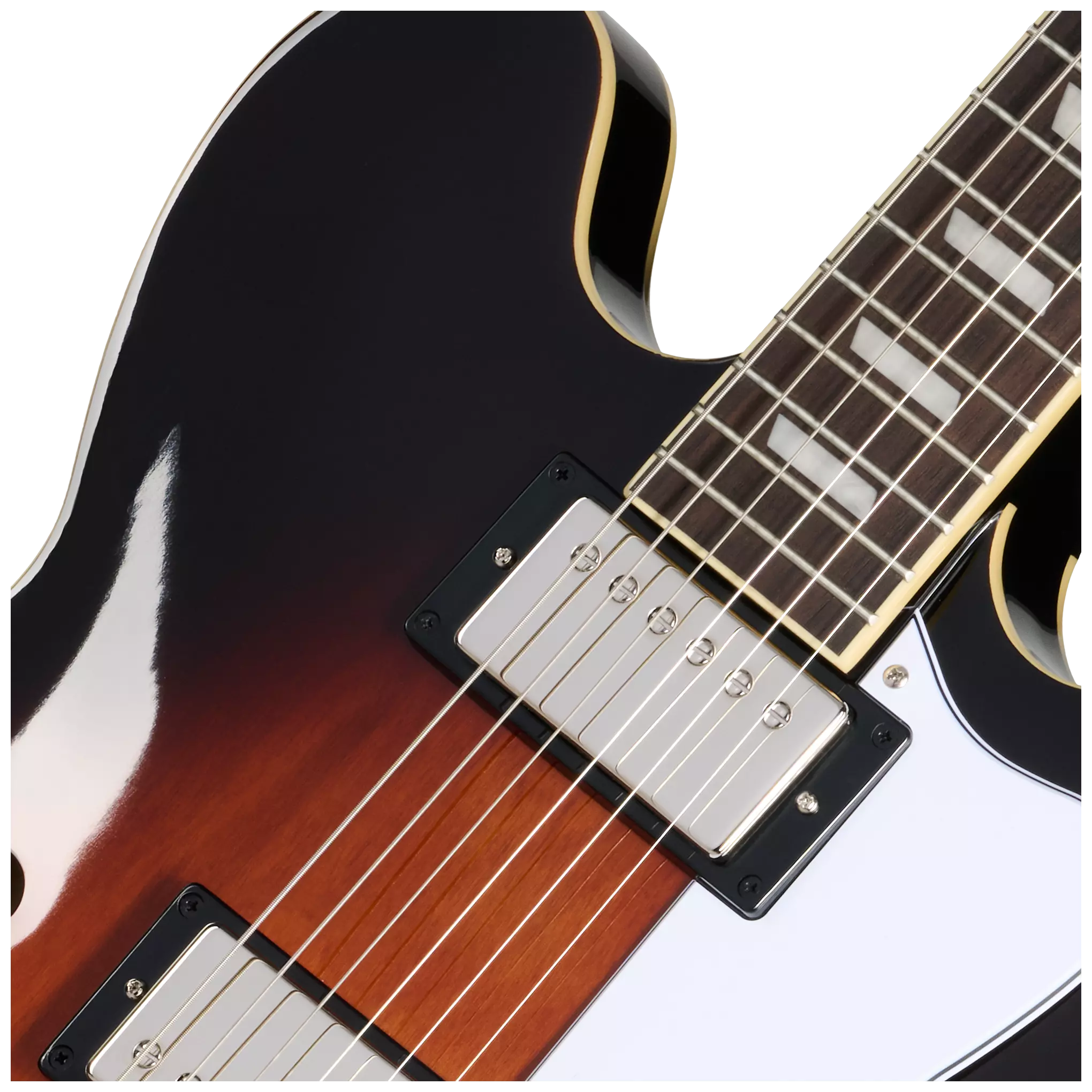 Epiphone Bonehead Riviera Dark Tobacco Burst 7