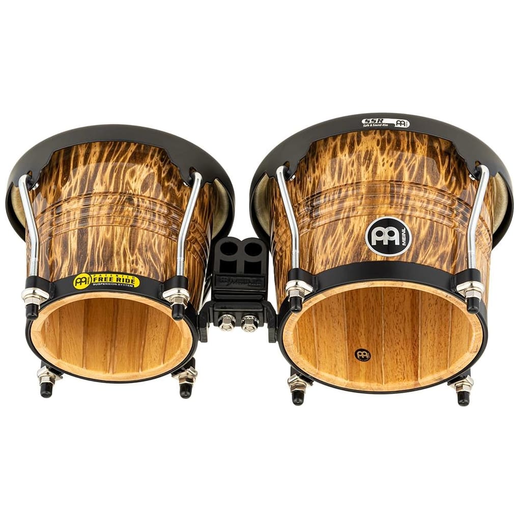 Meinl Percussion - Meinl Percussion FWB190LB - Marathon® Designer Series FWB190 Wood Bongo, Leopard Burl - 2