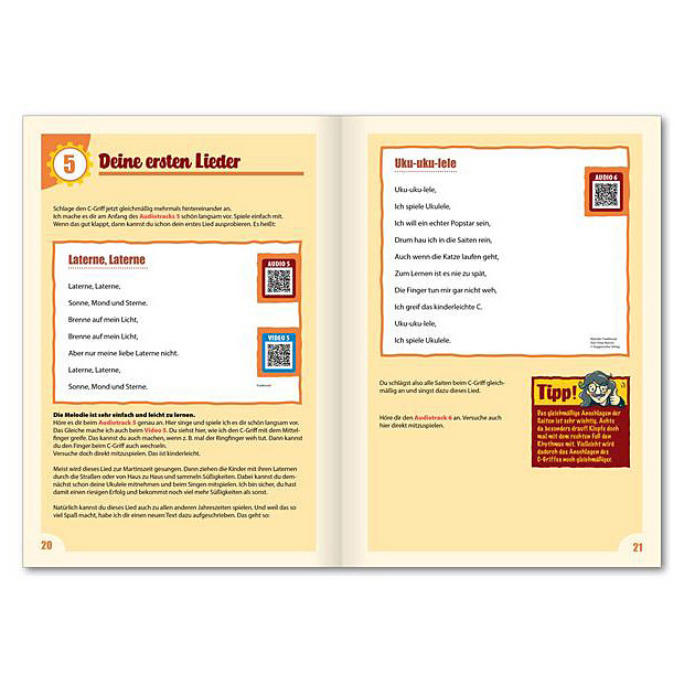 Voggenreiter Peter Bursch's Kinder Ukulelenbuch 2