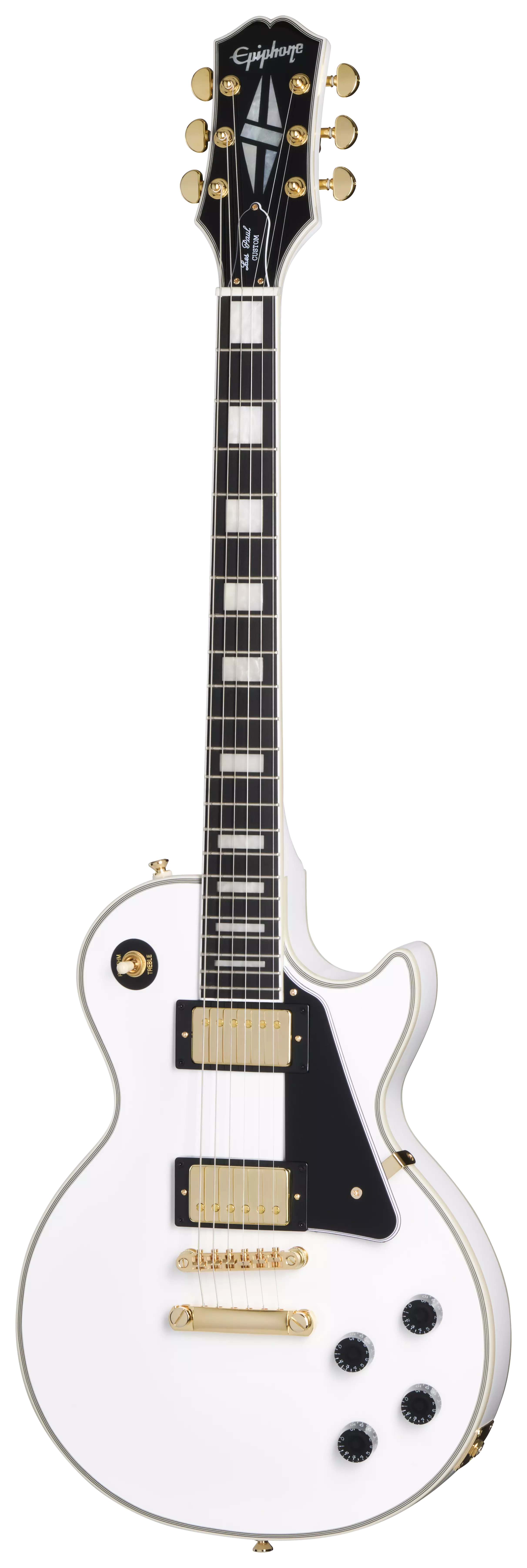 Epiphone Les Paul Custom Alpine White 4