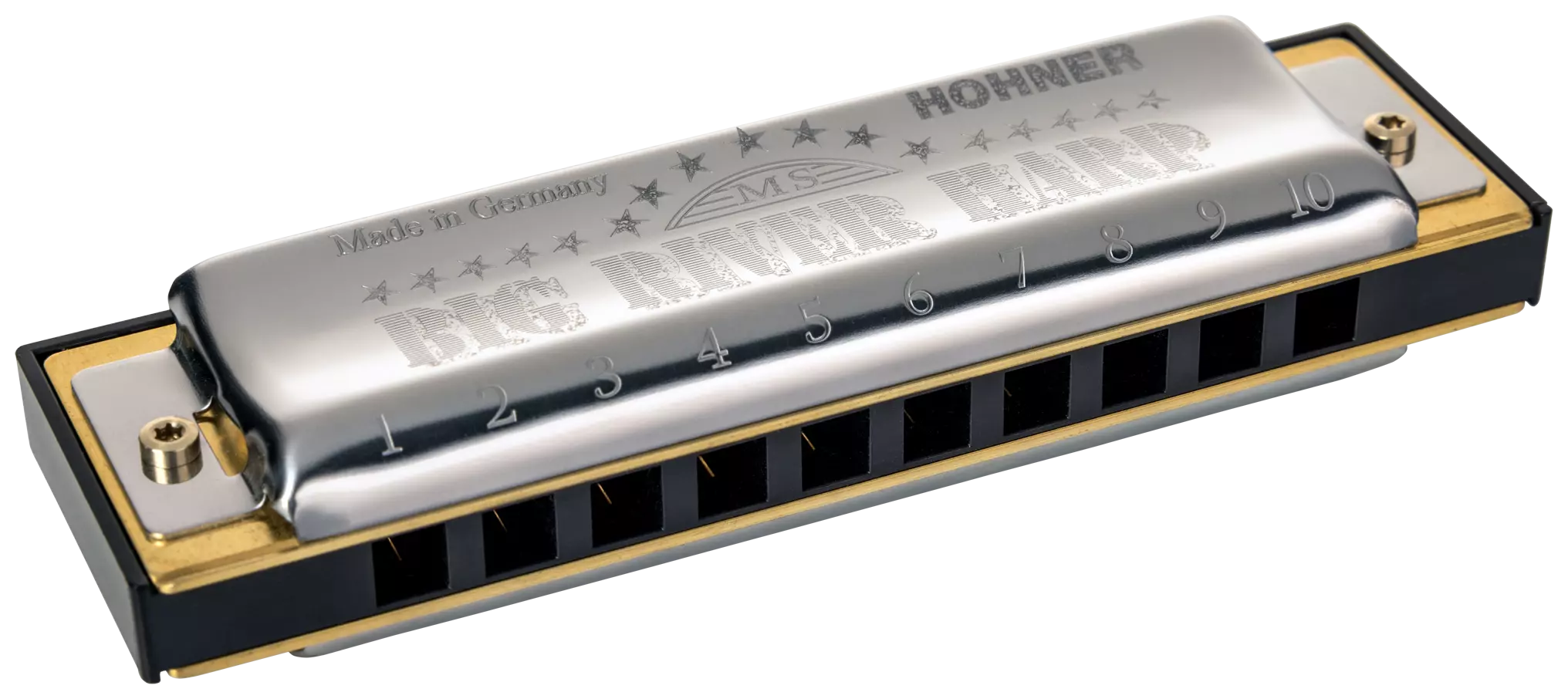 Hohner Big River Harp MS D-Mundharmonika
