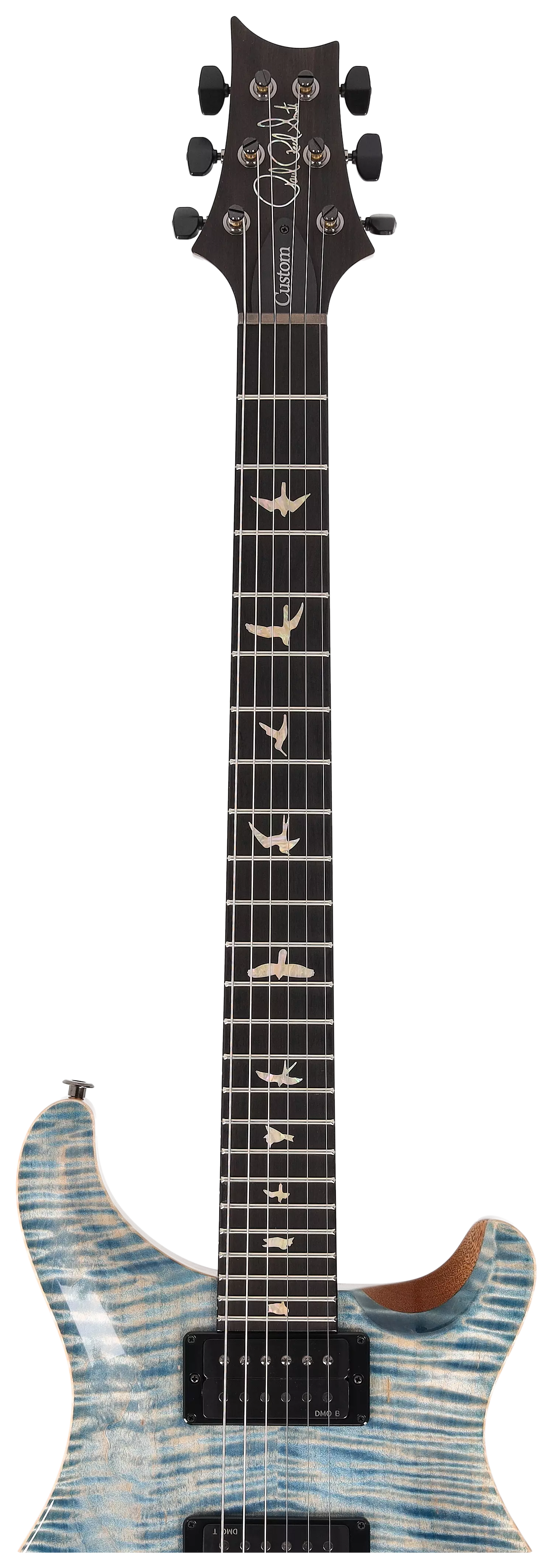 PRS Custom 24 Semi-hollow Faded Indigo 9
