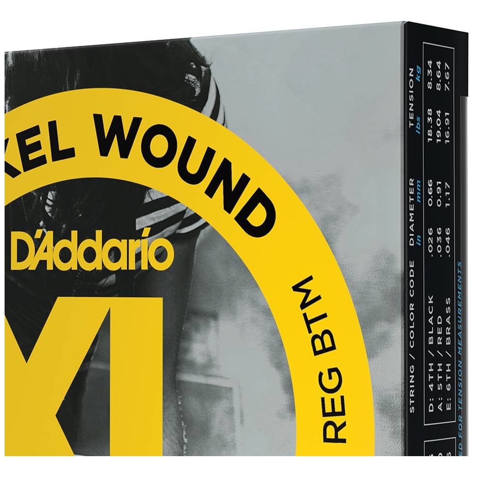 D’Addario - D’Addario EXL125-3D - XL Electric Nickel Wound 3er Pack 009-046 - 2