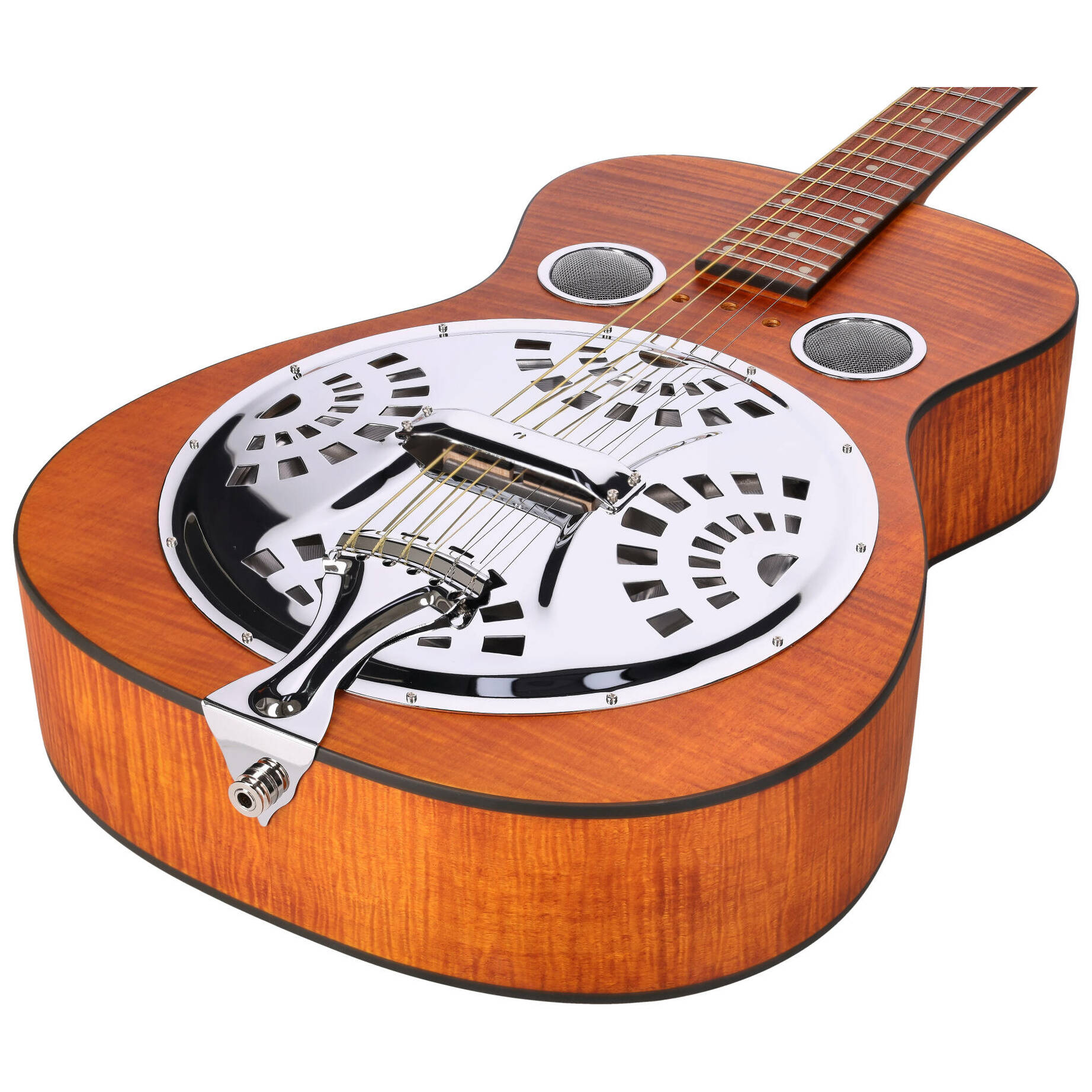 Dobro Hound Dog Round Neck Deluxe 7