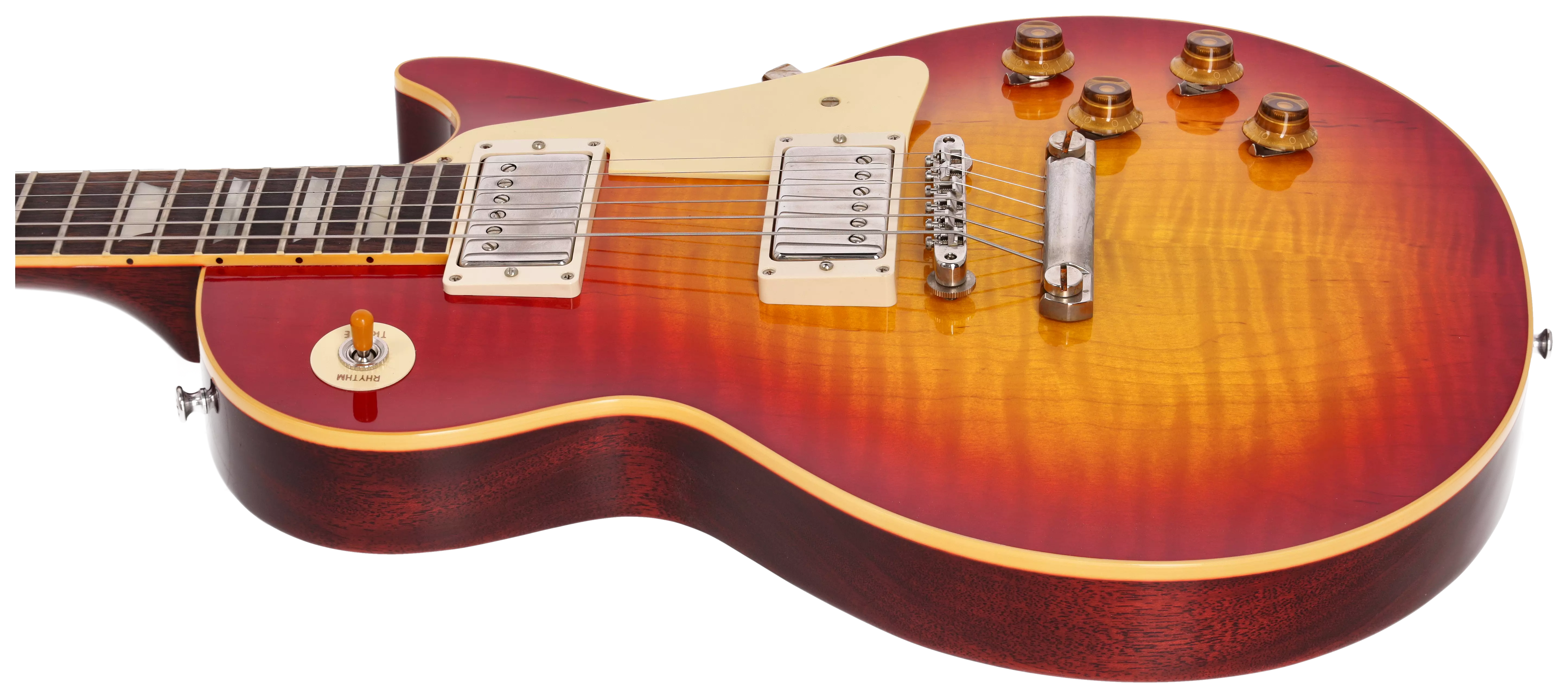 Gibson 1959 Les Paul Standard Reissue VOS Washed Cherry Sunburst #1 5