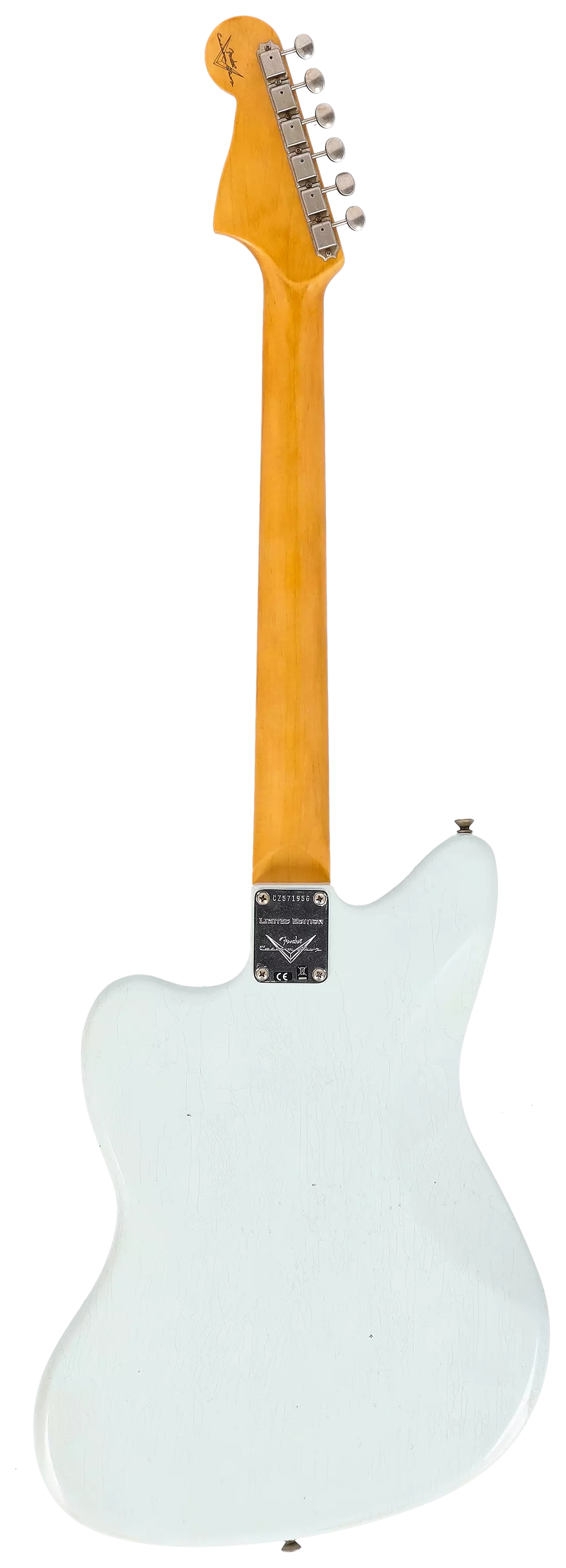Fender Custom Shop 1962 Jazzmaster Journeyman Relic Super Faded Aged Sonic Blue 2