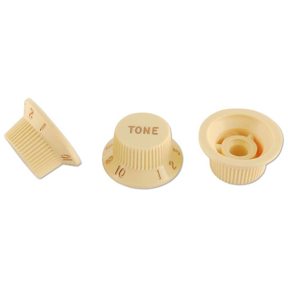 Fender - Fender Knobs Stratocaster Aged White - 1