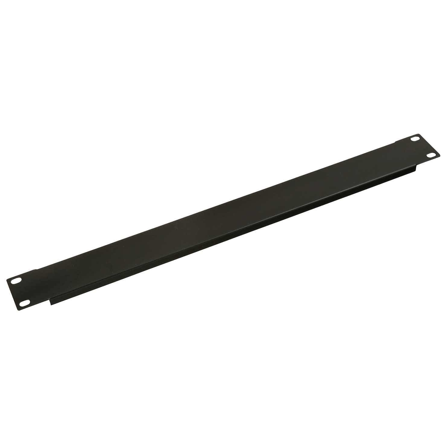 Stand Art - Stand Art Rackblende 1 HE U-form Stahl schwarz - 1