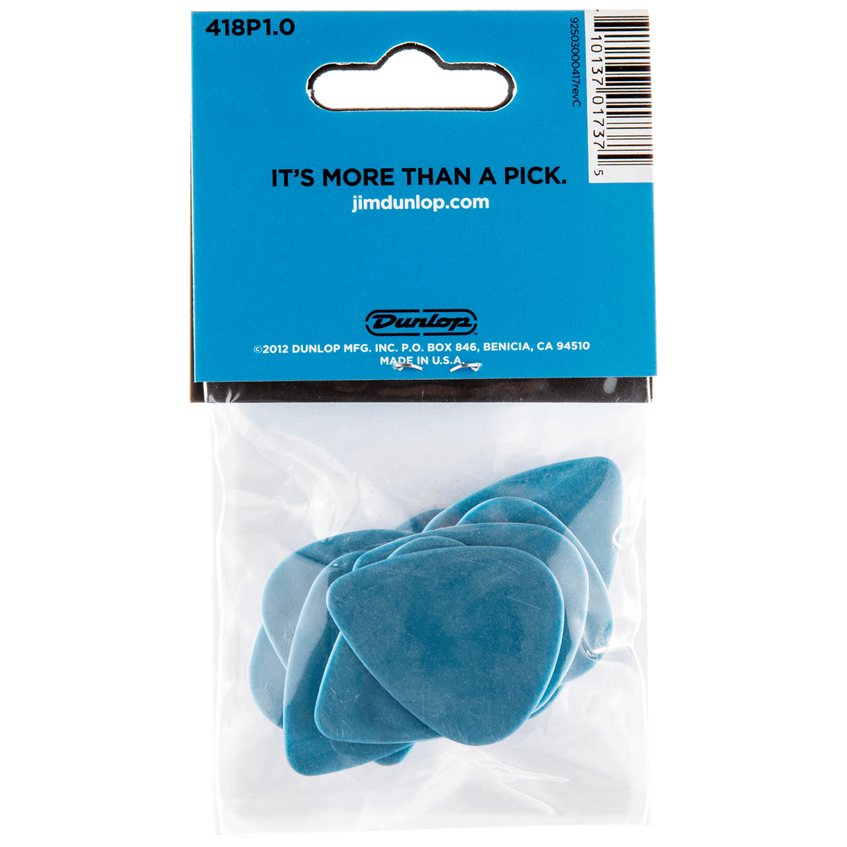 Dunlop Pick Tortex Standard 1.00 Player's Pack 12 Stück 1