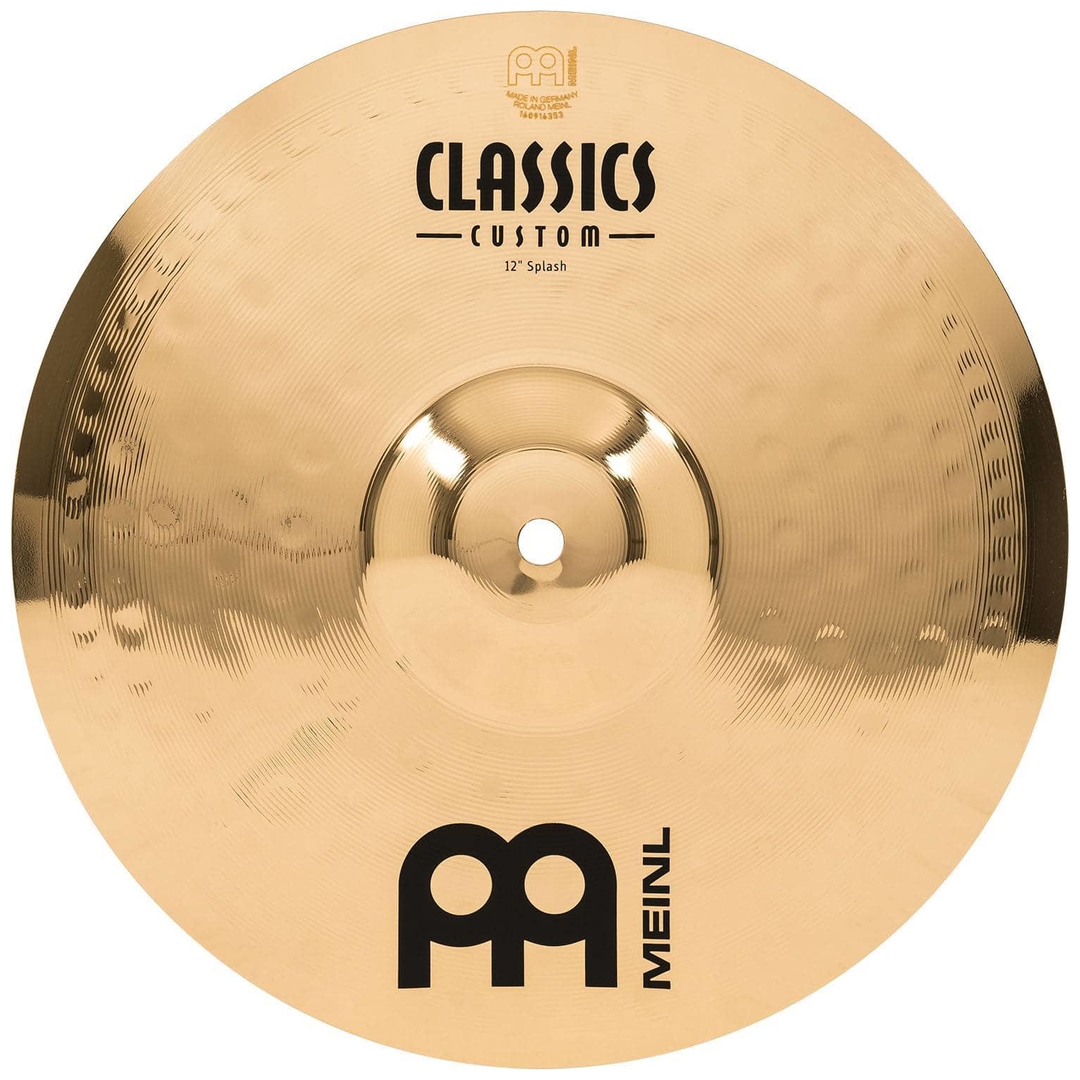 Meinl Cymbals - Meinl Cymbals CC12S-B - 12 Classics Custom Brilliant Splash