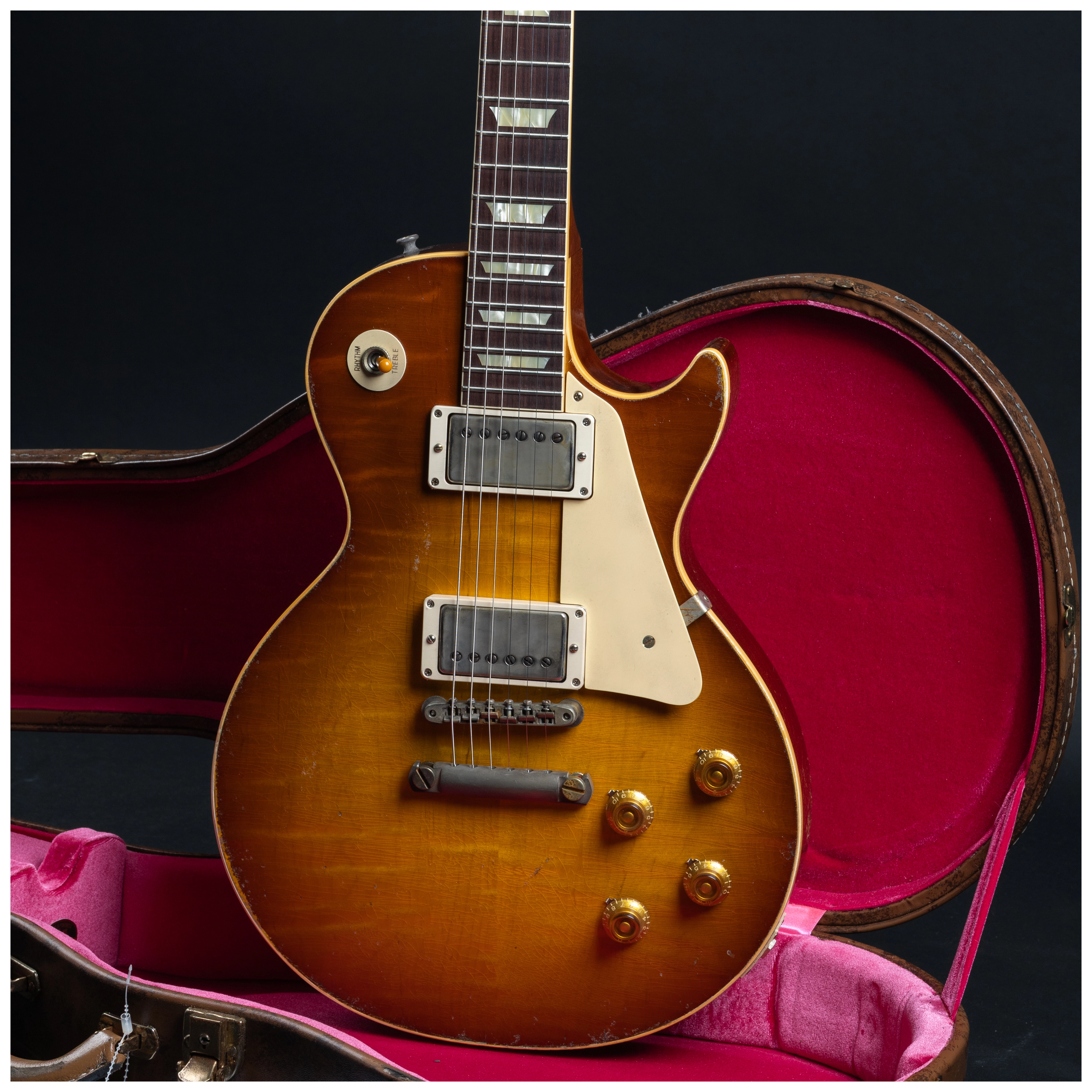 Gibson 1959 Les Paul Standard Reissue Heavy Aged Slow Iced Tea Fade Murphy Lab #4 22
