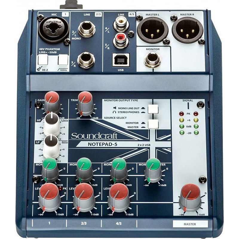 Soundcraft Notepad-5 1