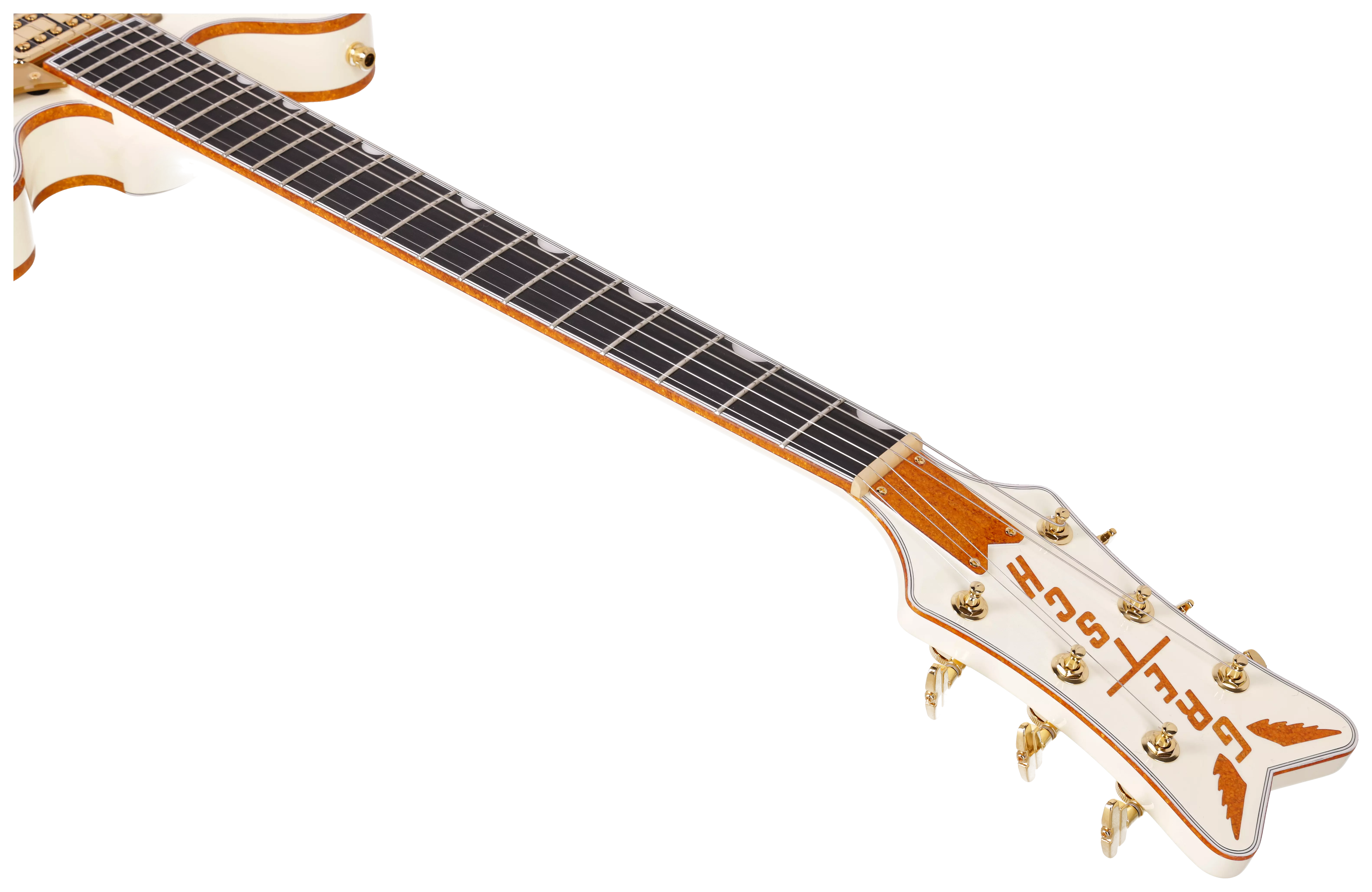 Gretsch LTD Falcon Center Block Bigsby GH EB Vintage White 13