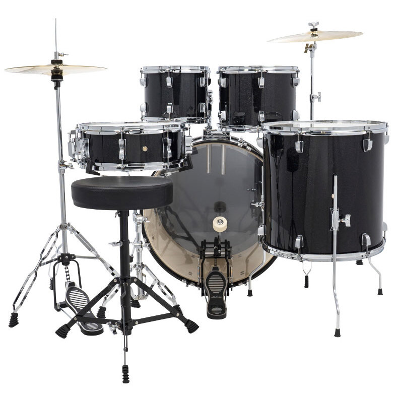 Ludwig Accent DRIVE 22" Black Complete Set 2