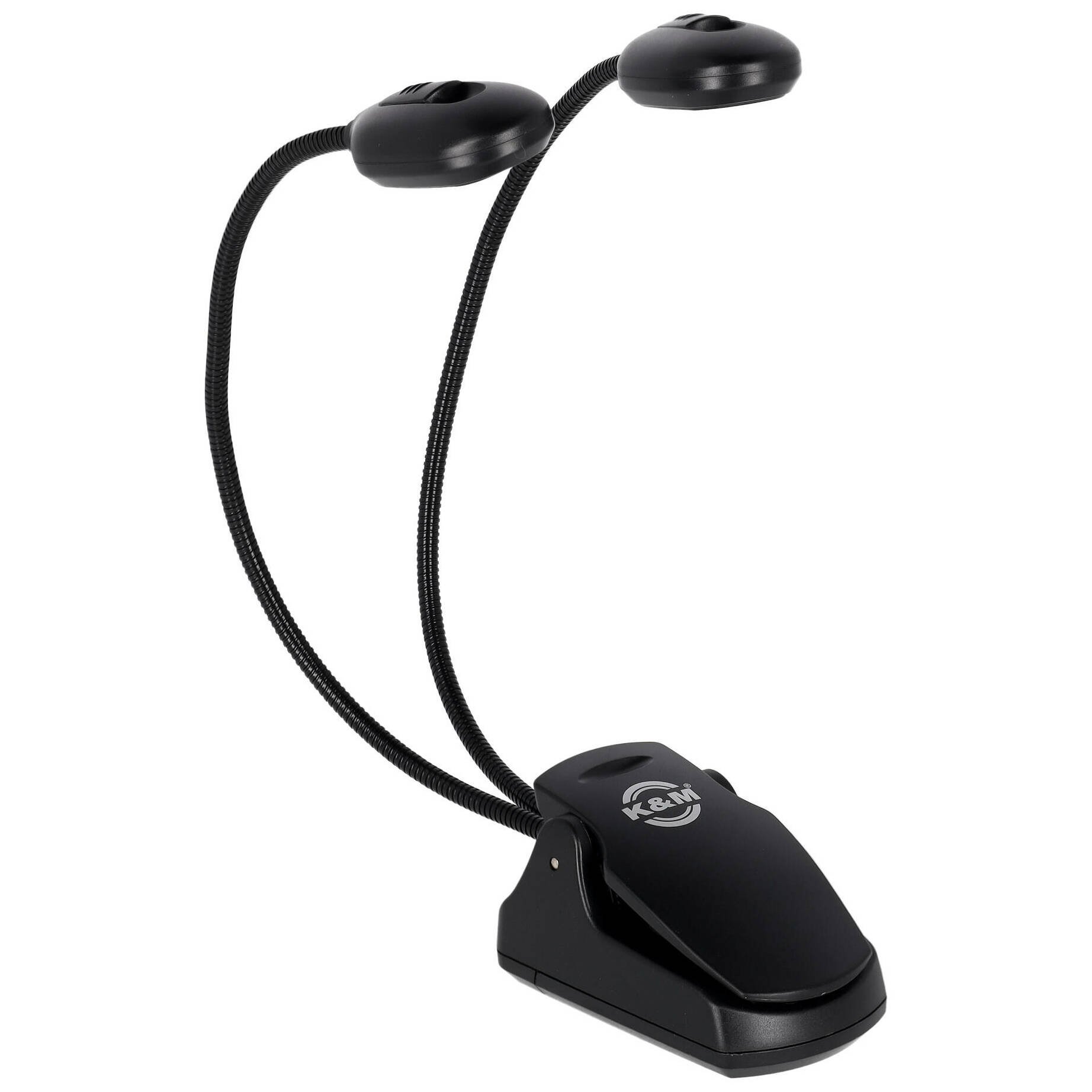 König & Meyer 12270 Notenpultleuchte LED Twin Head Schwarz