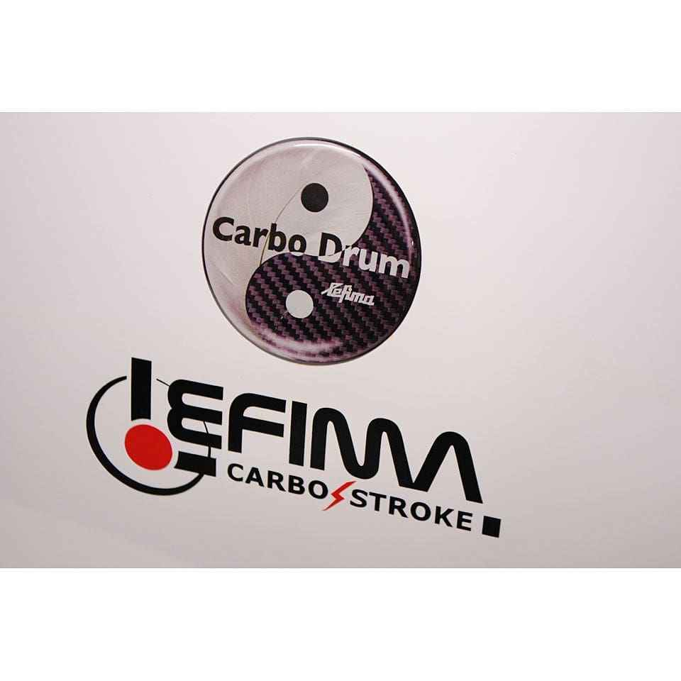 Lefima Carbostroke Kid´s 18" x 12" White Bassdrum 2