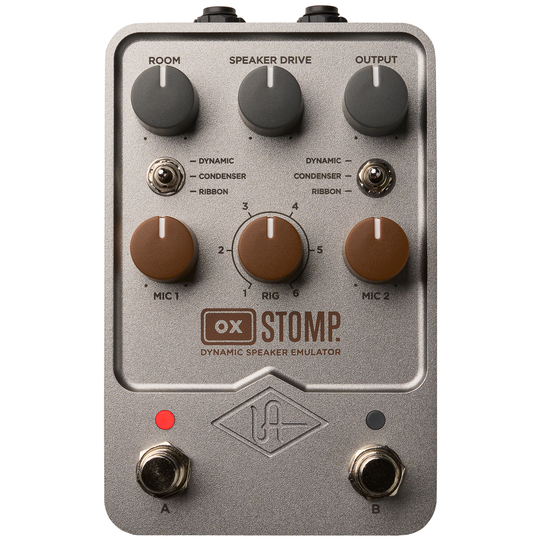 Universal Audio UAFX OX Stomp Dynamic Speaker Emulator 1