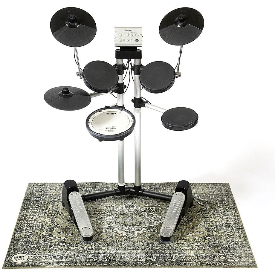 DRUMnBASE 130 x 90 cm Stage Mat Green 5