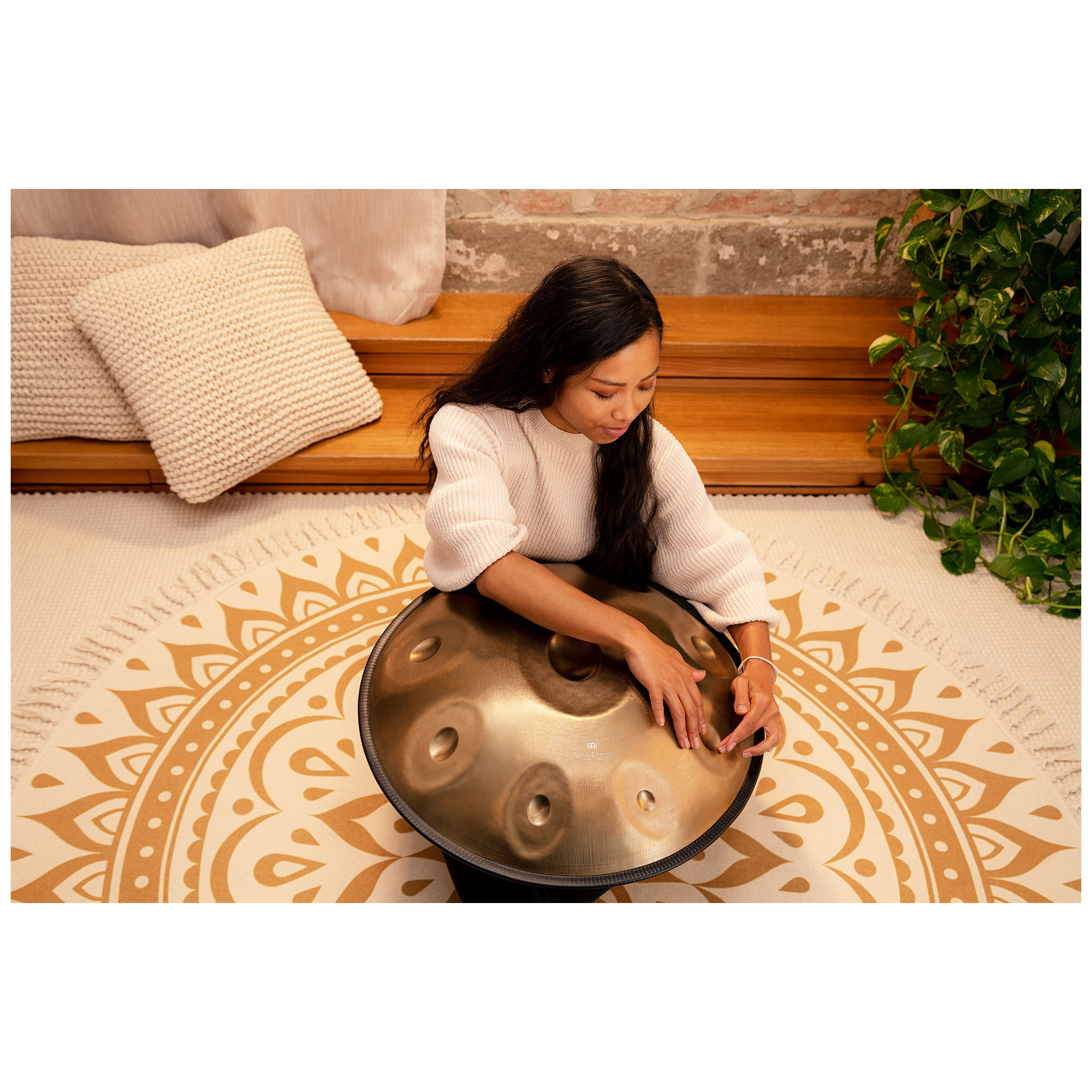 Meinl Sonic Energy HPSTL90 - Sensory Handpan, D Kurd, D / A Bb C D E  F G A   10
