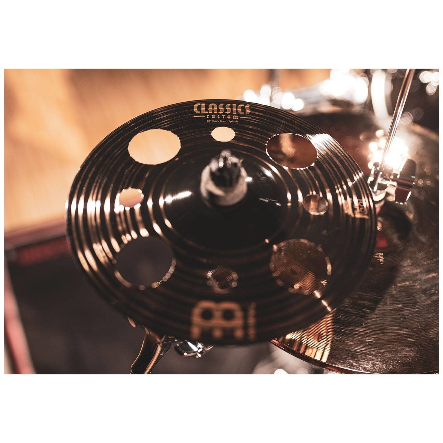 Meinl Cymbals - Meinl Cymbals CC10DATRS - 10 Classics Custom Dark Trash Splash - 8