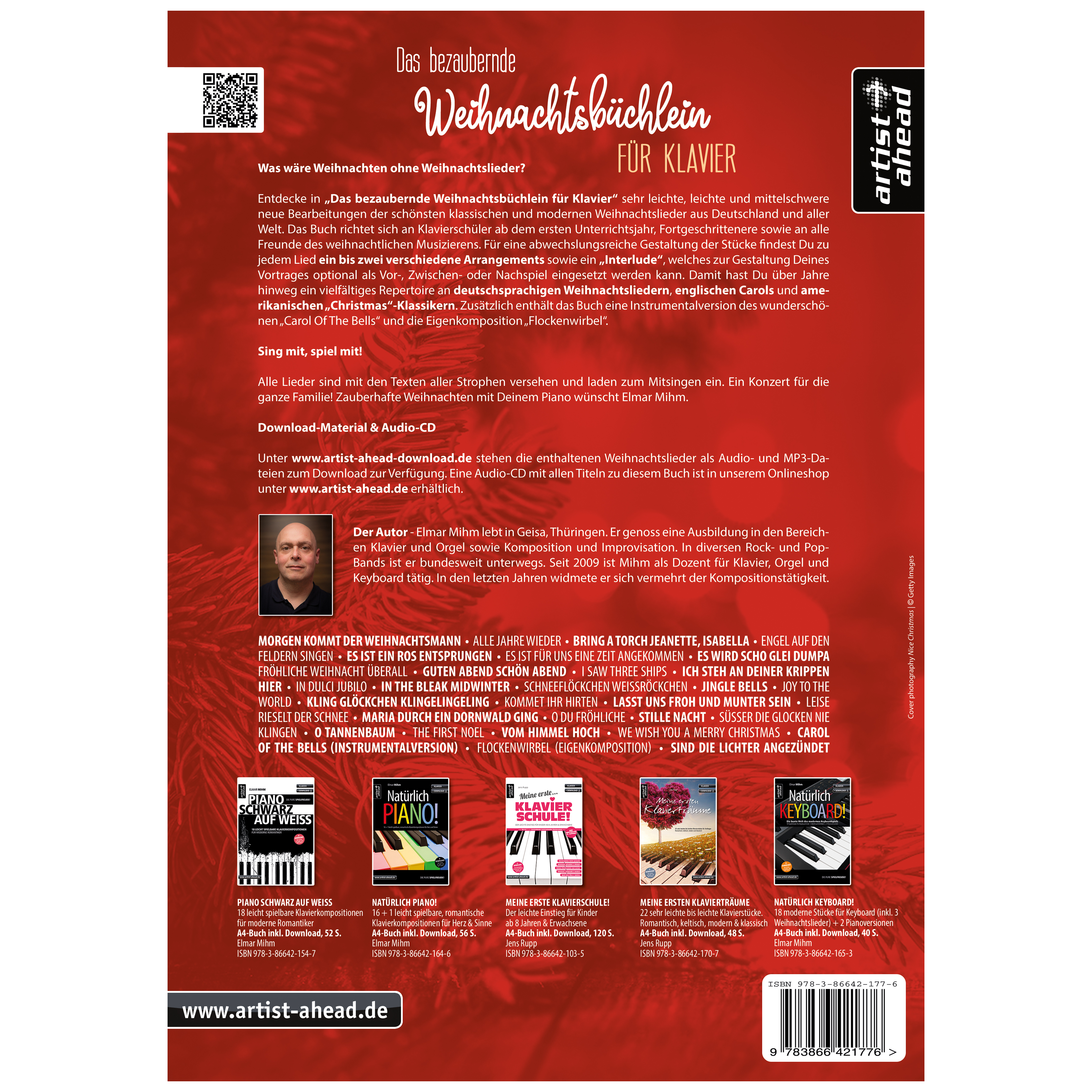 Artist Ahead Das bezaubernde Weihnachtsbüchlein für Klavier - Elmar Mihm 1