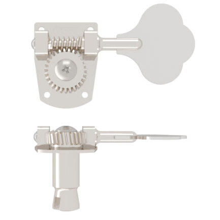 Hipshot HB7 F-Style Nickel 1